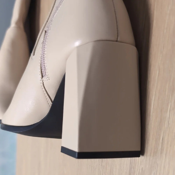 Open Edit Briar Size 7M Knee-High Women's Boots In Cream. New. No Box. - Picture 9 of 13